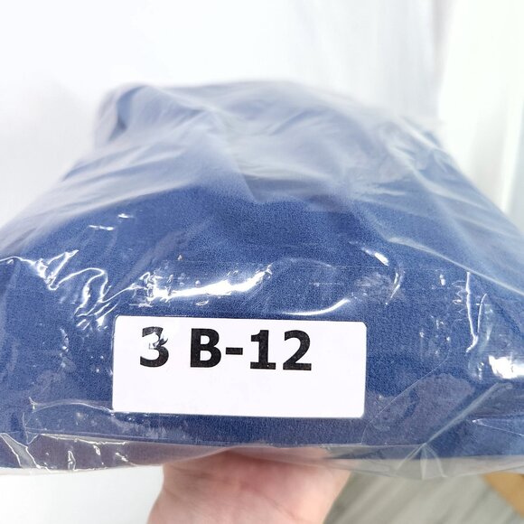 Dress The Population Nadia Midi Dress Size Medium Long Sleeve Low V-Neck - Picture 13 of 13